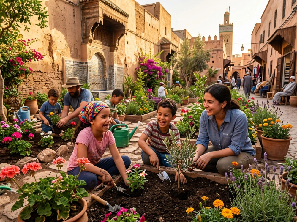 Jardin Communautaire de la Médina de Marrakech